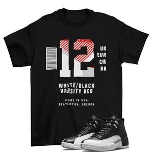 Label Playoff Shirt To Match Jordan 12 Playoff
